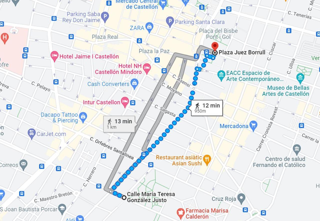 Apartamento Con Balcon Cerca Del Centro Castellón de la Plana Dış mekan fotoğraf